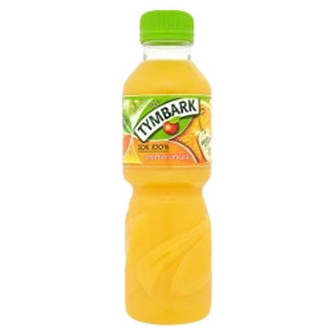Sok pomarańcza bez dodatku cukru Tymbark, but. 0,3l