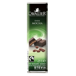 Baton z deserowej czekolady z nadzieniem kawowym Cavalier, 40g
