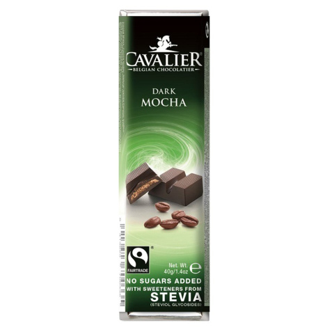 Baton z deserowej czekolady z nadzieniem kawowym Cavalier, 40g