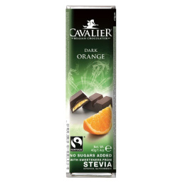 Baton z deserowej czekolady z nadzieniem pomarańczowym Cavalier, 40g