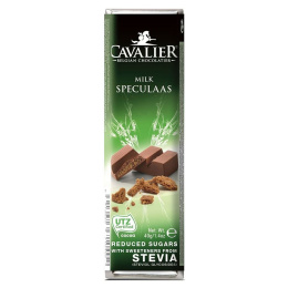 Baton z mlecznej czekolady z nadzieniem o smaku korzennym Cavalier, 40g