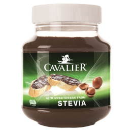 Krem czekoladowo-orzechowy bez dodatku cukru Cavalier, 380g