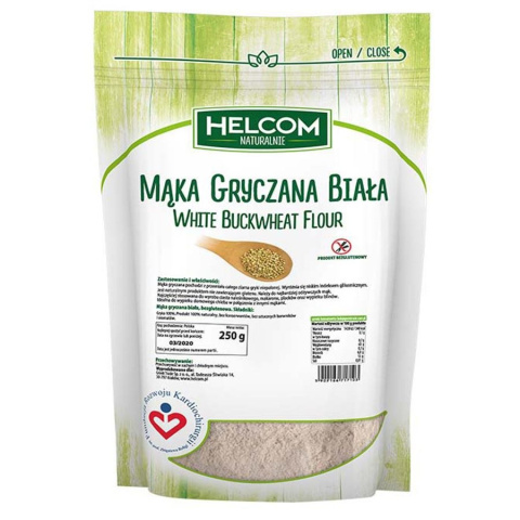 Mąka gryczana biała Helcom Naturalnie, 250g