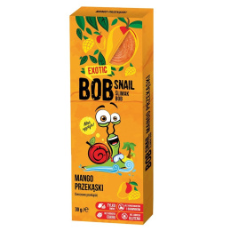 Przekąska mango bez dodatku cukru Bob Snail, 30g