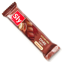 Baton deserowa czekolada, bez dodatku cukru Sly Nutritia, 25g